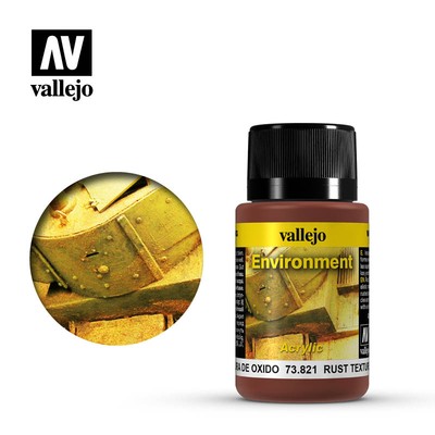 VALLEJO 73821 Weathering Effects: Rust Texture 40ml