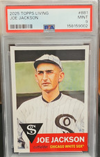 2025 Topps Living Set - Joe Jackson #881 /3490 (RC) PSA 9 MINT 