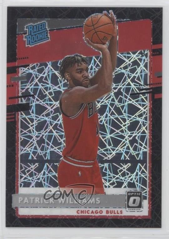2020 Donruss Optic Rated Rookie Black Velocity Prizm 7/39 Patrick Williams go9