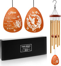 Memorial Sympathy Gifts for Loss of Mom, 25" Memorial Wind Chimes