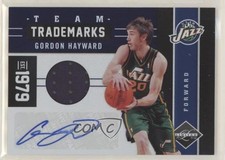 2011 Limited Team Trademarks Materials Signatures 73/99 Gordon Hayward Auto uk2