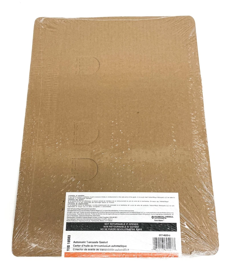 Junta de cárter de aceite de transmisión Fel-Pro TOS 18583 AMC Aston Martin Chrysler Dodge Foto 4 de 4