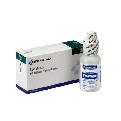 PhysiciansCare Eye Wash Solution, Sterile Isotonic Buffered Solution for Flus...