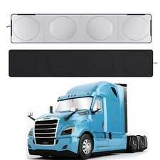 For Volvo Peterbilt Semi-Truck Windshield & Side Window Sun Shade UV Block Cover
