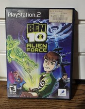 Playstation 2 Ben 10 Alien Force PS2 Case Game Manual Complete CIB Tested 