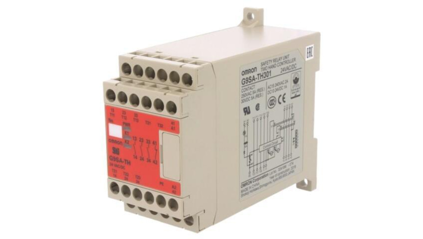 G9SA-TH301-24 Module: Safety Relay, 24VAC, 24VDC, Input: 2, G9SA /T2UK