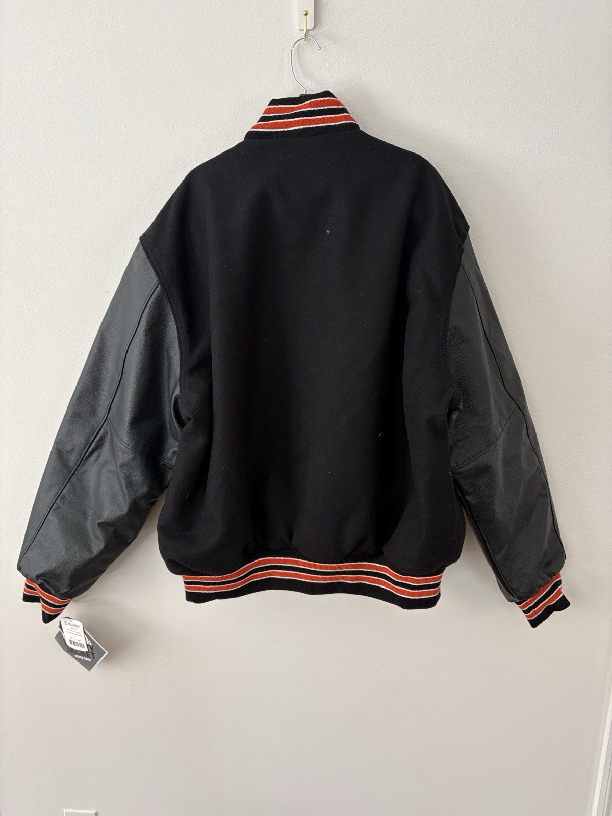 Brand New with Tags (NWT) Holloway Varsity Wool Jacket With Leather Sleeves - second product detail image