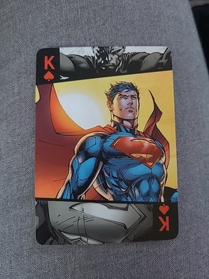 2025 DC Comics Superman Playing Card King Of Spades
