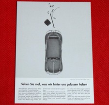 POCZTÓWKA z reklamą VW Garbus 1962 beetle advertisement DDB bug Ovali 60s parc