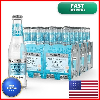 Fever-Tree Mediterranean Tonic Water Premium Mixer Cocktails And Mocktails, 6.8