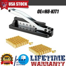 H8-KIT1 Heavy Duty Bench Hose Ferrule Crimper Crimping Tool 5 Dies W100 Ferrule