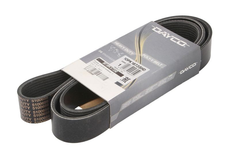 Fits DAYCO DAY10PK1673SHD V-ribbed Belt DAY10PK1673SHD Multi-V-belt ( ⭐UK Stock⭐