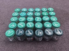 Beech Nut 4 ounce EMPTY, Clean, Glass Baby Food Jars - 25 Jars w Lids for Crafts