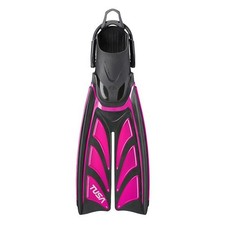 TUSA Hyflex Zoom Split Diving Fins with Adjustable Bungee Strap - Compact