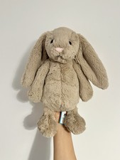 Jellycat Bashful Beige Bunny Medium Genuine Brand New With Tags Soft Plush Toy