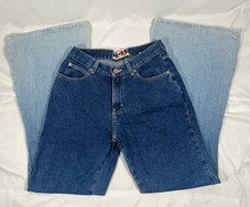 90s Vintage Rave 4 Real Bootcut Ombre Jeans American Denim Y2K Women's 26 Waist