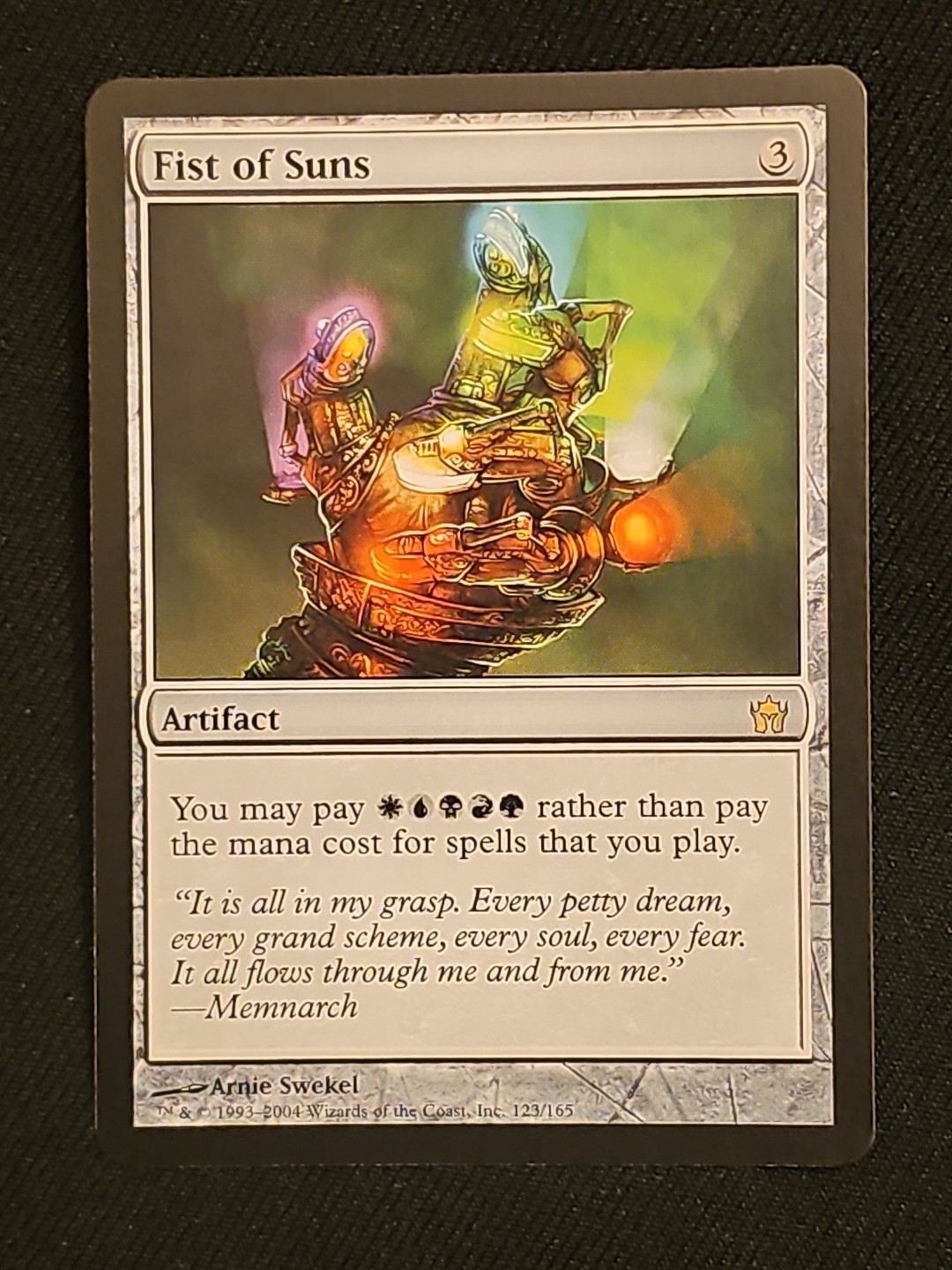 🌟🌟 Fist of Suns 🌟🌟 Mtg Fifth Dawn RARE MT/NM Magic the Gathering