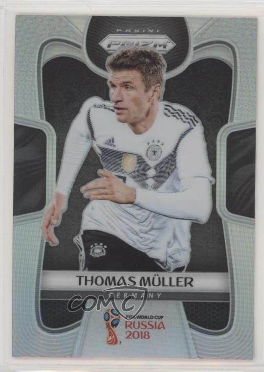 2018 Panini Prizm World Cup Silver Prizm Thomas Muller #97 7xr