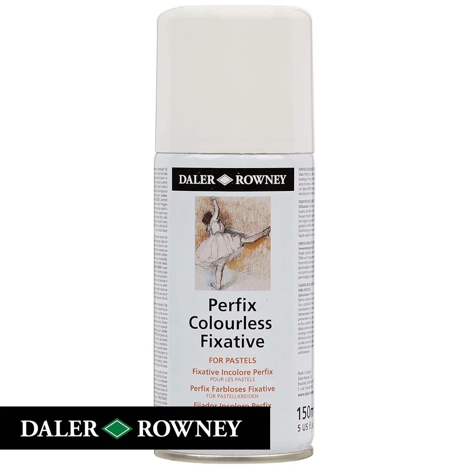 DALER-ROWNEY Daler Rowney Perfix Colourless Fixative Spray - Low Odour - 150ml - D114170000