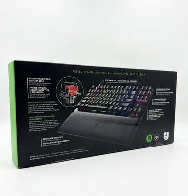 Razer Huntsman V2 TKL Gaming Keyboard Linear Optical Gen2 8000Hz