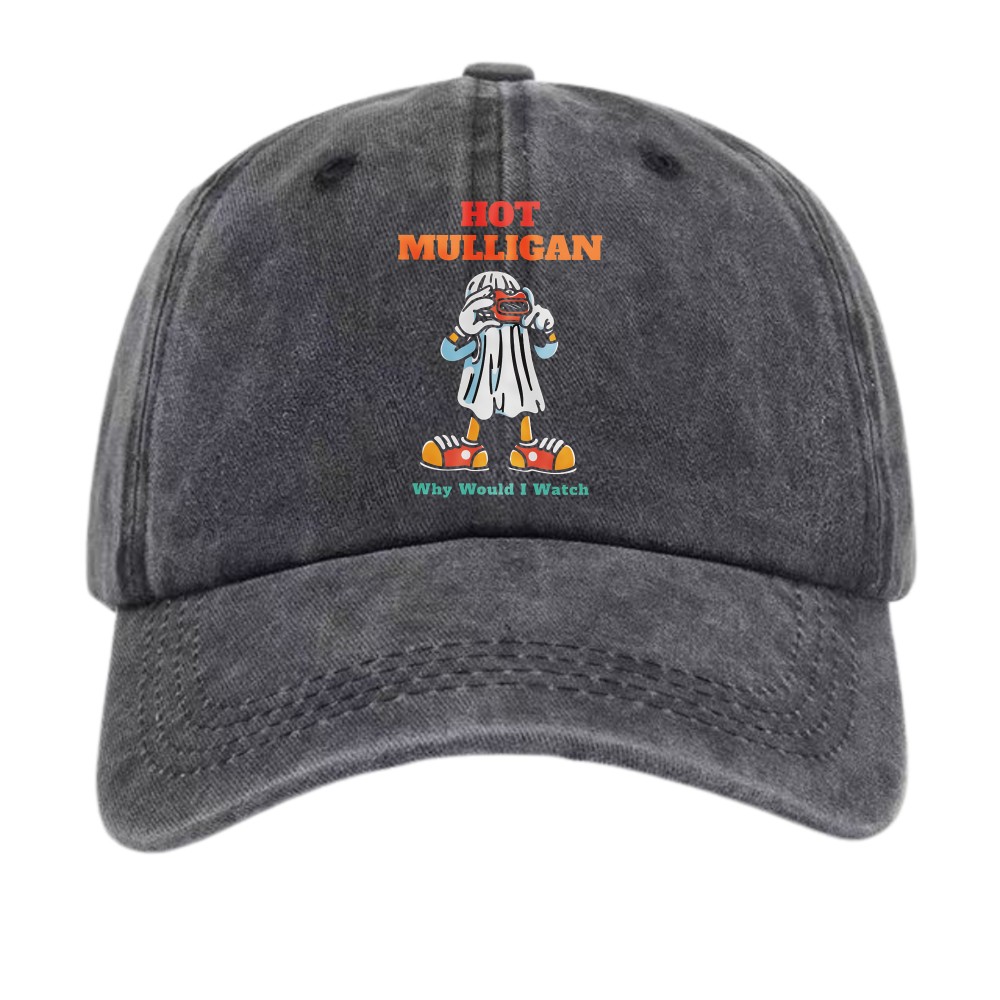 Vintage Hot Mulligan Cartoon Graphic Dad Hat Unisex Street Baseball Cap|Top Gift