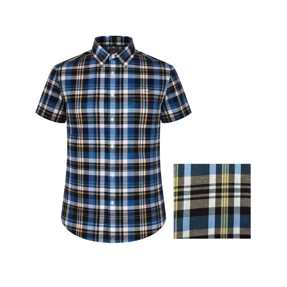 Fitzgerald Mens Short Sleeve Check Shirt Cotton Blend 2XL-8XL Big Fit Wear
Opens in a new window or