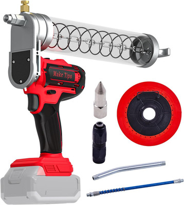 Cordless Grease Gun for Milwaukee M18 Battery (No Battery)   12000 PSI & 5 8 Oz/