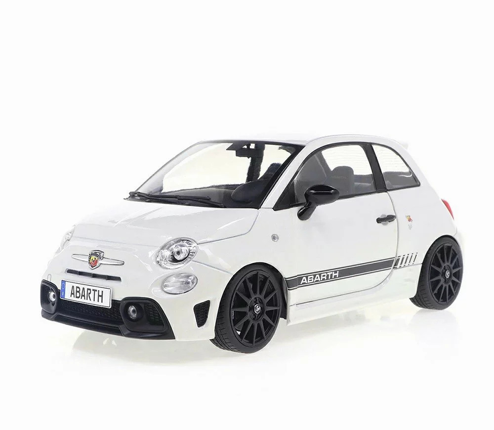 SOLIDO　1/18 ABARTH 595 Solido 1/18 Abarth 595 F595 White 2022 Diecast Model Car | eBay