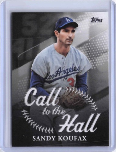 Sandy Koufax #CTH-13 2025 Topps Call to the Hall card