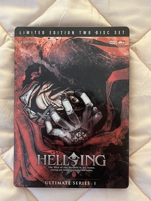 Hellsing Ultimate Vol. 1 Limited Edition Steelcase 2 Disc DVD Geneon