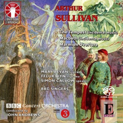 Arthur Seymour Sullivan Macbeth/Tempest/Marmion Overture (CD)