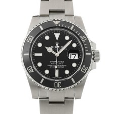 Rolex ROLEX Submariner date 116610LN black WATCH 732037