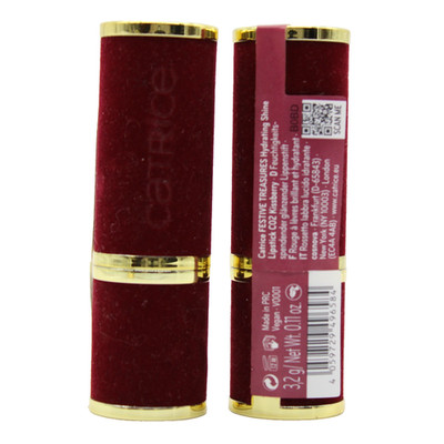 2x Catrice FESTIVE TREASURES Hydrating Shine Lipstick C02 Kissberry 3,2g - NEU