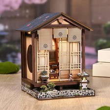 Book Nook Kit, DIY Miniature House Kit for Adults and Teens, 3D Wooden Puzzle Bo