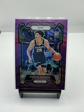 2024-25 Panini Prizm Draft Picks - Enrique Freeman #72 Purple Wave Prizm (RC)
