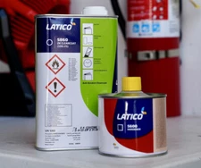 KAPCI 5860 Auto 4:1 High Gloss Urethane Clear Coat QUART Kit! W/Hardener Latico