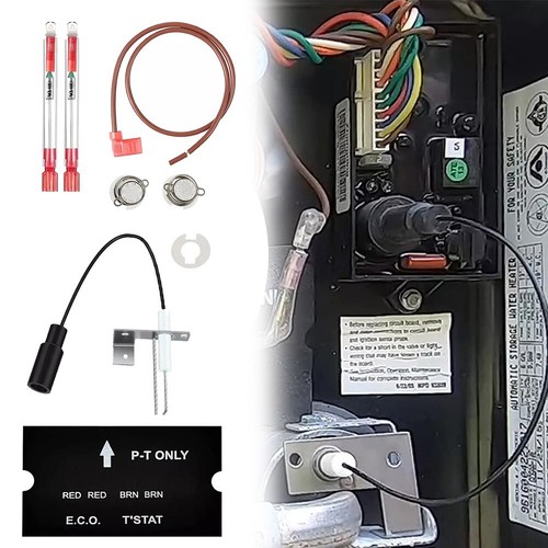 For Atwood RV Thermal Cutoff and ECO Thermostat Kit for Safe Operation