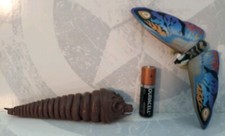 LOT GODZILLA FIGURE KAIJU MONSTER ISLAND CAPSULE TRADING MOTHRA BUTTERFLY LARVA