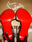 100% AUTHENTIC NEW WOMEN LOUBOUTIN MARTHA 100 KID HEELS/PUMPS US 6.5 — photo 8