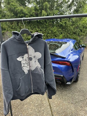 ENFANTS RICHES DEPRIMES PIG ALLEN JACKSON ASSEMBLAGE ZIP UP | eBay