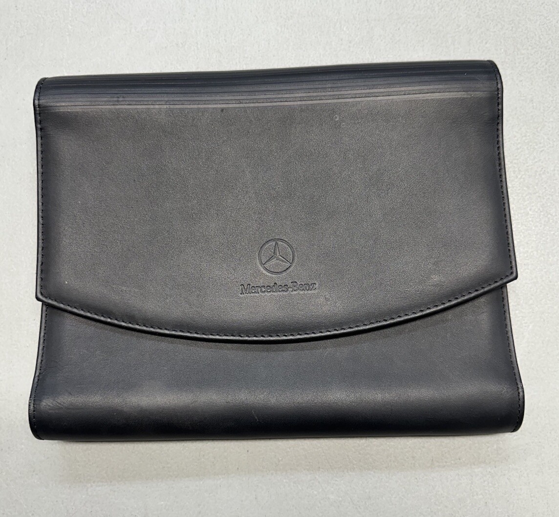 Mercedes-Benz Owner's Manual Book Case Owners Guide Black