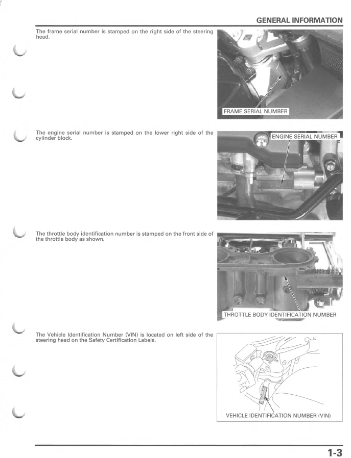 2003-2017 Honda ST1300 P/A ST1300A Service Manual Abs and Non-abs Models - Image 3 of 4