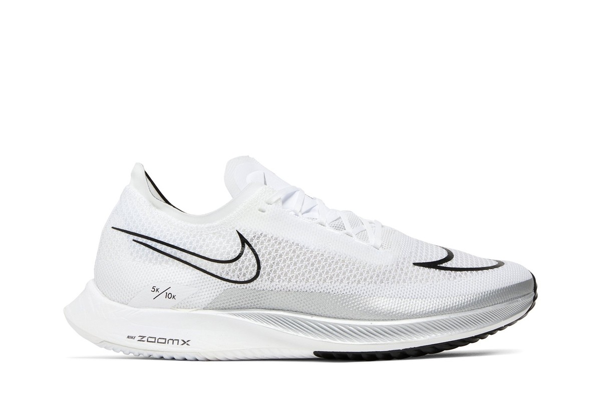 ★NIKE ZOOM FLY 初期ファーストシューズ★ Nike ZoomX Streakfly 'White Metallic Silver' DJ6566-101 Men's
