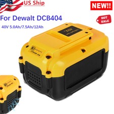 For Dewalt 40V 5.0Ah/7.5Ah/12Ah DCB404 Battery MAX Lithium XR DCB406 DCB407