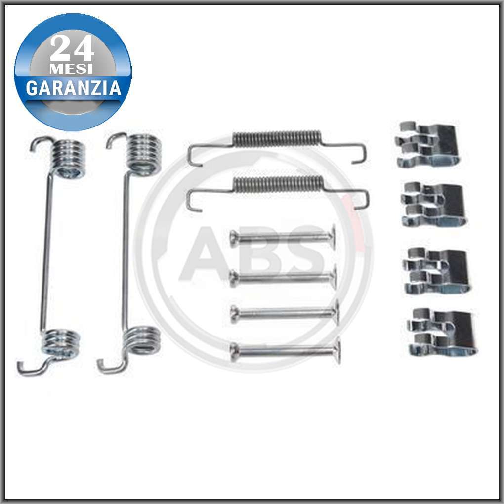 KIT ACCESSORI GANASCE FRENO STAZIONAMENTO A.B.S. PER FIAT DUCATO AUTOBUS PEUGEOT
