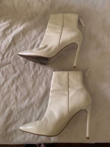 Steve Madden stivaletti bianchi taglia 6,5 - Foto 10 di 12