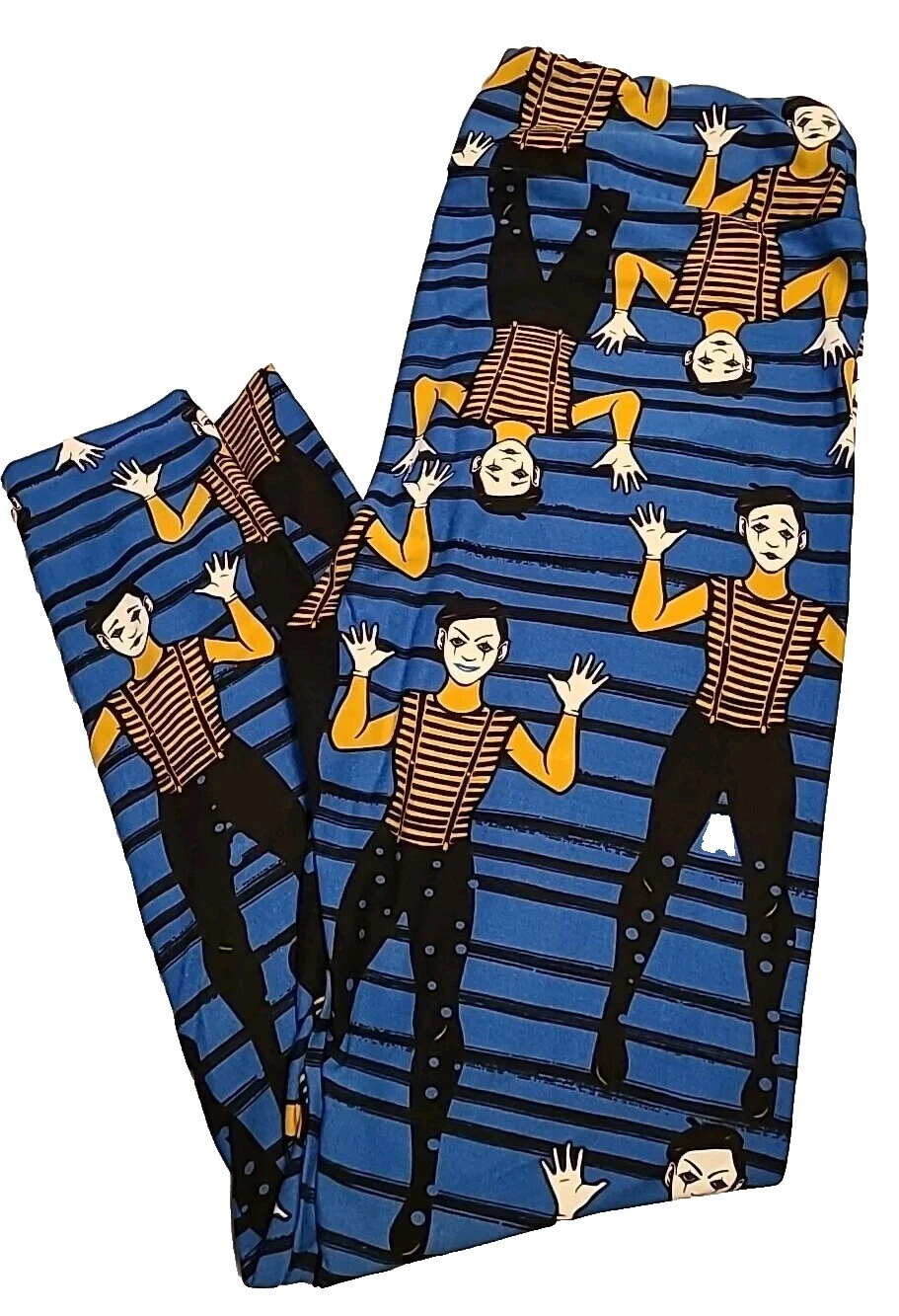 Unicorn Striped Leggings for Women