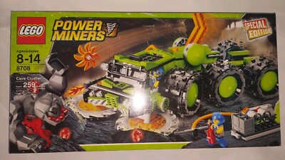 🇨🇦 brand new LEGO Power Miners: Cave Crusher (8708) RETIRED 2010