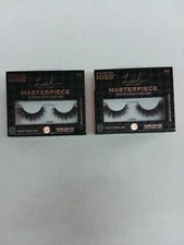 2 Pack KISS Faux Mink Lash Couture Masterpiece, Atelier