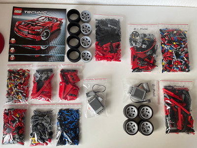 LEGO Technic Super Car (8070) - A + B - Modell - GREAT CONDITION - 100% complete